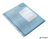 Rendszerező genotherm, lefűzhető, A4, 200 mikron, narancsos felület, LEITZ "CombiFile", kék