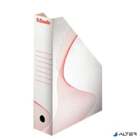   Iratpapucs, karton, 80 mm, összehajtható, ESSELTE "Standard", fehér