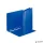 Gyűrűs könyv, panorámás, 4 gyűrű, D alakú, 35 mm, A4, PP, ESSELTE, kék