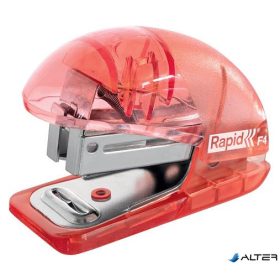   Tűzőgép, mini, 24/6, 26/6, 10 lap, RAPID "Colour'Breeze", korall