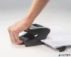 Lyukasztó, kétlyukú, 30 lap, LEITZ 'Recycle NeXXt', fekete