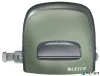 Lyukasztó, kétlyukú, 30 lap, fém, LEITZ 'Nexxt Style, olajfazöld