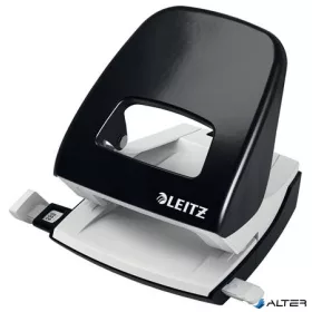   Lyukasztó, kétlyukú, 30 lap, LEITZ 'Nexxt', fekete