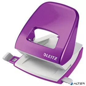   Lyukasztó, kétlyukú, 30 lap, LEITZ 'Nexxt Wow', lila