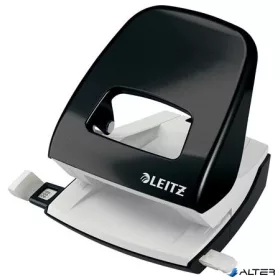   Lyukasztó, kétlyukú, 30 lap, LEITZ 'Nexxt Wow', fekete
