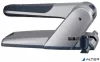 Lyukasztó, nagyteljesítményű, kétlyukú, 65 lap, LEITZ '5180', ezüst