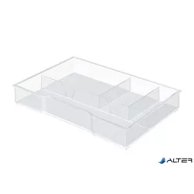   Rendszerező tálca Leitz "Plus/Wow Cube" fiókos irattárolókhoz, LEITZ, áttetsző