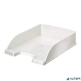 Irattálca, műanyag, LEITZ "Wow", fehér