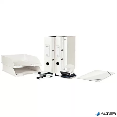 Irattálca, műanyag, LEITZ "Wow", fehér