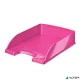 Irattálca, műanyag, LEITZ "Wow", rózsaszín