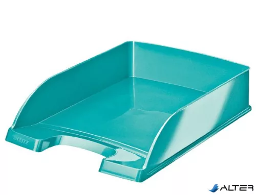 Irattálca, műanyag, LEITZ "Wow", jégkék