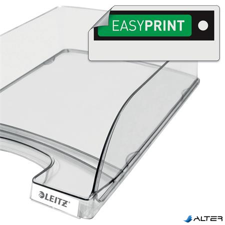 Irattálca, műanyag, LEITZ "Plus", fehér