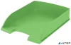 Irattálca, műanyag, A4, LEITZ "Recycle", zöld