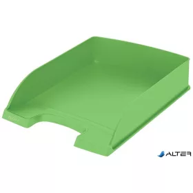 Irattálca, műanyag, A4, LEITZ "Recycle", zöld