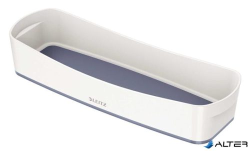 Tálca, keskeny, LEITZ "MyBox", fehér-szürke