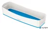 Tálca, keskeny, LEITZ "MyBox", fehér-kék