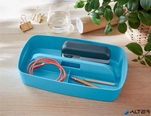 Rendszerező tálca, fogantyúval, LEITZ "MyBox Cosy", nyugodtkék