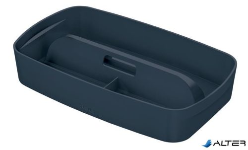 Rendszerező tálca, fogantyúval, LEITZ "MyBox Cosy", bársonyszürke