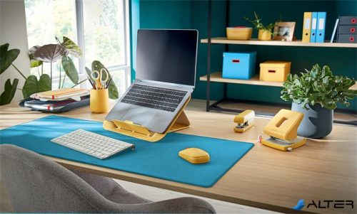 Könyökalátét, 80x40 cm, csúszásmentes, LEITZ "Cosy", nyugodtkék