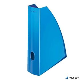   Iratpapucs, műanyag, 60 mm, elöl nyitott, LEITZ 'Wow', kék