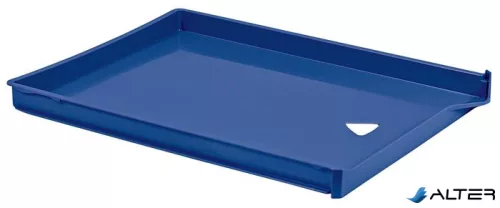 Irattároló, műanyag, 10 fiókos, LEITZ "Standard", kék