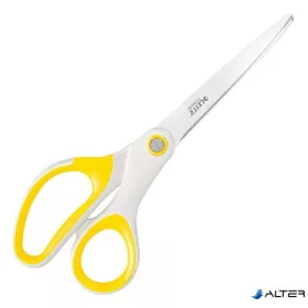 Olló, irodai, 20,5 cm, LEITZ "Wow Titán", sárga