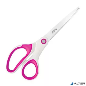   Olló, irodai, 20,5 cm, LEITZ "Wow Titán", rózsaszín