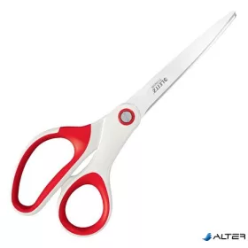 Olló, irodai, 20,5 cm, LEITZ "Wow Titán", piros