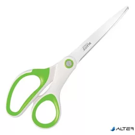 Olló, irodai, 20,5 cm, LEITZ "Wow Titán", zöld