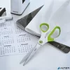 Olló, irodai, 20,5 cm, LEITZ "Wow Titán", zöld