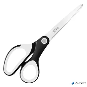 Olló, irodai, 20,5 cm, LEITZ "Wow Titán", fekete