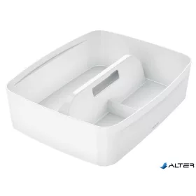   Rendszerező tálca, fogantyúval, nagy, LEITZ "MyBox", fehér