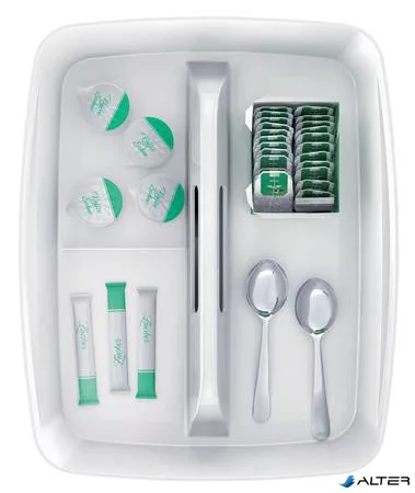 Rendszerező tálca, fogantyúval, nagy, LEITZ "MyBox", fehér