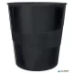 Papírkosár, 15 liter, LEITZ "Recycle", fekete