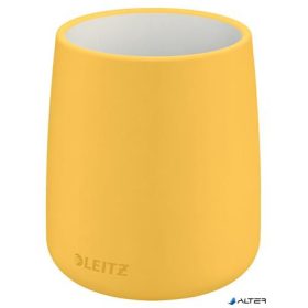   Írószertartó, kerámia, LEITZ "Cosy", melegsárga