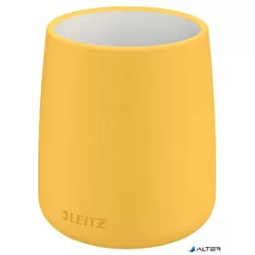   Írószertartó, kerámia, LEITZ "Cosy", melegsárga