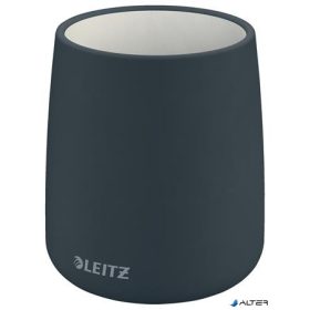   Írószertartó, kerámia, LEITZ "Cosy", bársonyszürke