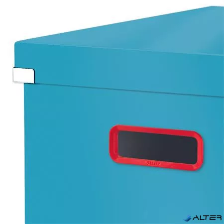 Doboz, L méret, LEITZ "Cosy Click&Store", nyugodtkék