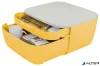 Irattároló, műanyag, 2 fiókos, LEITZ "Cosy", melegsárga