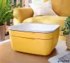 Irattároló, műanyag, 2 fiókos, LEITZ "Cosy", melegsárga