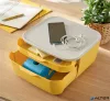 Irattároló, műanyag, 2 fiókos, LEITZ "Cosy", melegsárga