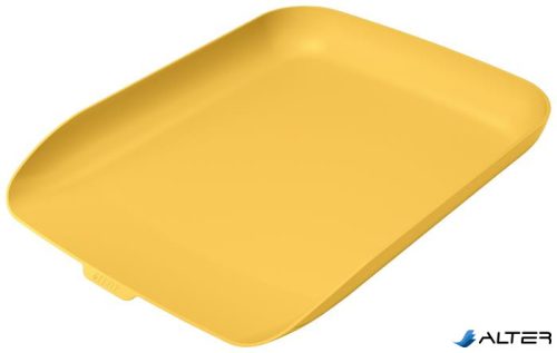 Irattálca, műanyag, LEITZ "Cosy", melegsárga