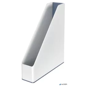   Iratpapucs, műanyag, 73 mm, kettős színhatású, LEITZ "Wow", fehér