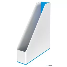   Iratpapucs, műanyag, 73 mm, kettős színhatású, LEITZ 'Wow', kék