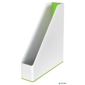   Iratpapucs, műanyag, 73 mm, kettős színhatású, LEITZ 'Wow', zöld