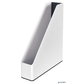   Iratpapucs, műanyag, 73 mm, kettős színhatású, LEITZ 'Wow', fekete