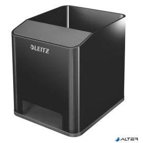   Írószertartó, kettős színhatású, LEITZ "Duo", fekete