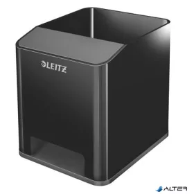   Írószertartó, kettős színhatású, LEITZ "Duo", fekete