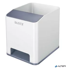   Írószertartó, kettős színhatású, LEITZ "Wow", fehér