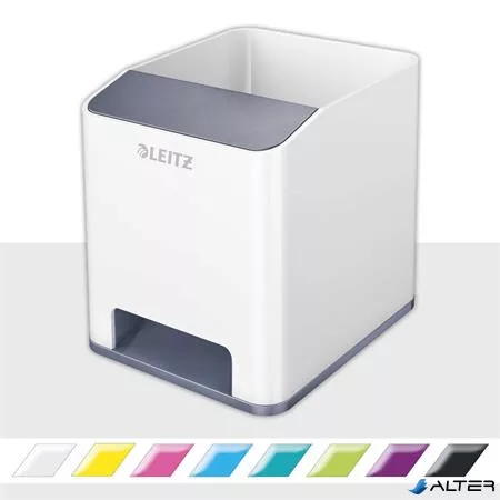 Írószertartó, kettős színhatású, LEITZ "Wow", fehér